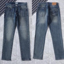 디* 로고 포인트 워싱스판 데님진수입최고급