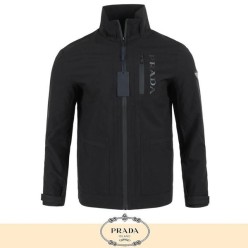 프** 클래식 레터링 윈드 블루종