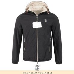 브*** 쿠치넬리 로고 자수 바람막이