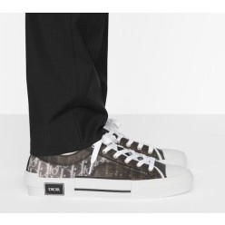 디* B23 로우 오블리크 캔버 블랙  화이트