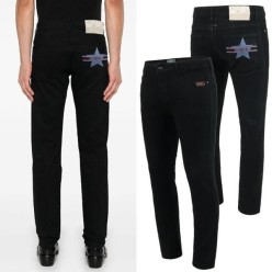 디* 스타프린트 블랙진