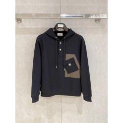 에*** 투버튼 포켓후드(기모)