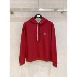 브*** 쿠치넬리 톤배색 후드(기모)