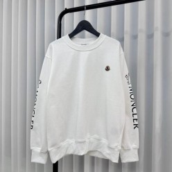 소매 더블로고 맨투맨