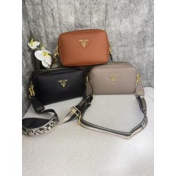 프** 더블지퍼 크로스백