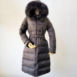 Boedic 보에딕 롱다운 블랙퍼