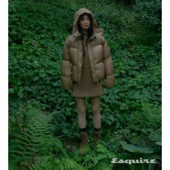 여성 보레이다운 패딩 자켓