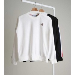 삼선라인 로고패치 맨투맨