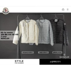 경량 퀄팅 쇼트 다운 자켓