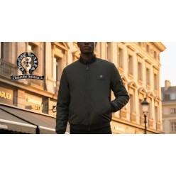 크* 크로스 메탈스터드 GD항공자켓