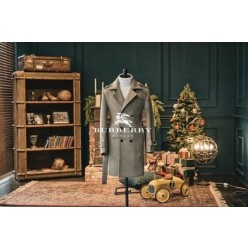 버** 캐시미어 런던버** 테일러드 클레식 트렌치코트