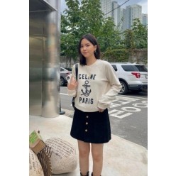 셀** 앵커 로고 기모 맨투맨