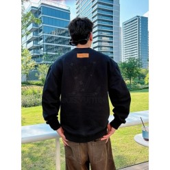 루* 인사이드 자수로고 맨투맨