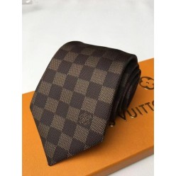 루* 다미에 실크 넥타이