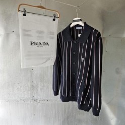 프** 스트라이프 가디건