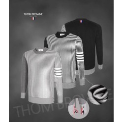 톰* 스트라이프 울캐시니트