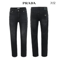 프** 블랙 니트본딩 히든밴드 베이직핏 팬츠