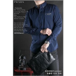 프** 포플린 도트 셔츠