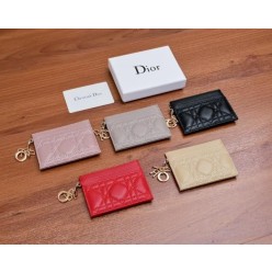 디* 레이디 5슬롯 무광 코튼 카드지갑 4 색상