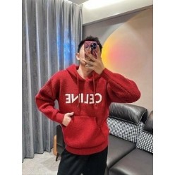 셀** 로고자수 니트 후드