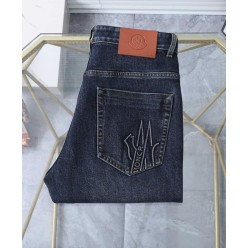 그레노블 엠보 워싱스판 데님진수입최고급