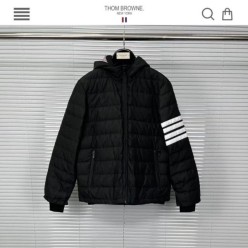 톰* 수입 고급 사선완장 다운 패딩 신상 블랙