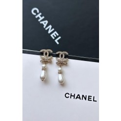 샤* 진주 드롭 이어링