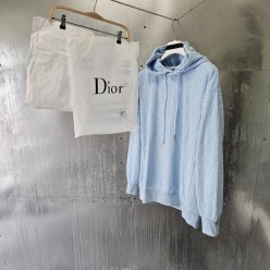 디* 오블리크 후드 스웨이트셔츠