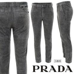 프** 클래식 미니 스틸 골덴 그레이 팬츠 골덴 코튼 원단