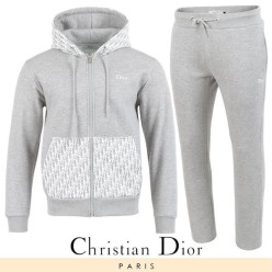 디* 오블리크 배색 후드 집업 셋업 기모 원단