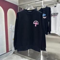 크* 핑크 로고 맨투맨