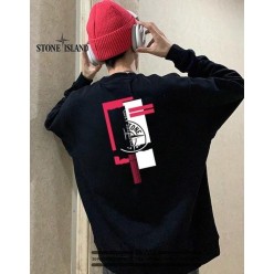 스* 레볼루션 백로고 디자인 밍크양기모 티셔츠