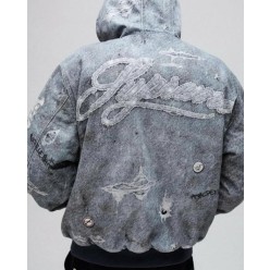 슈** HJR 트롱프 뢰유 후드 워크 자켓