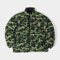 베** 리버시블 카모 패딩점퍼