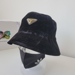 프** 벨벳 버킷 햇