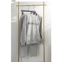 이니셜 엠보로고 라운드 패치 맨투맨 기모 세트