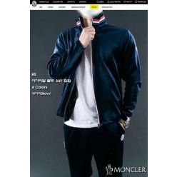 이더리얼 벨벳 삼선 집업