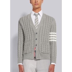 톰* 4빠 완장 아란 케이블 가디건 수입고퀄