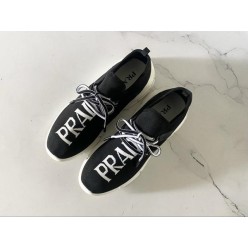 프** 니트 로고 스니커즈