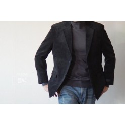 프** 코듀로이 블레이져