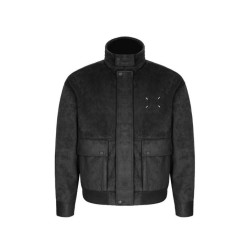 메* 마르지엘라 스웨이드 집업 자켓