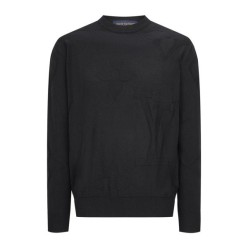 루* M1108 모노그램 코튼 니트