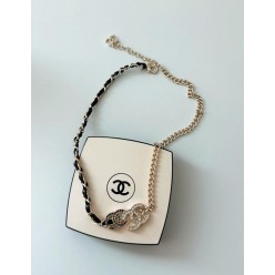 샤* 메탈 레더 초커