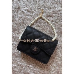 샤* 이니셜 진주목걸이