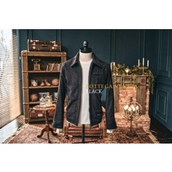 보** 빈티지 가죽자켓