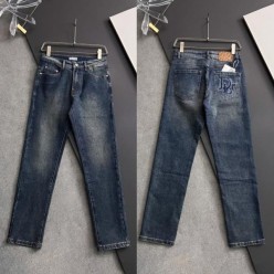 디* 로고 포켓 포인트 워싱스판 데님진수입최고급