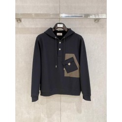 에*** 투버튼 포켓후드(기모)