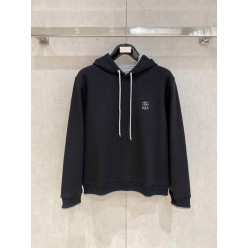 브*** 쿠치넬리 톤배색 후드(기모)