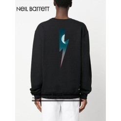 닐** 스페이스 우주 번개 밍크 양기모 티셔츠