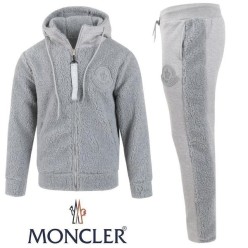 빅로고 양털 후드 집업 셋업 기모 원단